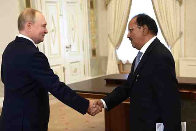 NSA Doval with Russian President Putin